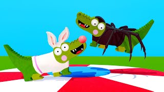 Silly Crocodile Playground  Just For Kids [upl. by Shaylah]