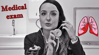 ASMR 🎧 ROLEPLAY CONSULTA COM PNEUMOLOGISTA EM CLINICA REAL Medical Consultation [upl. by Ylram]