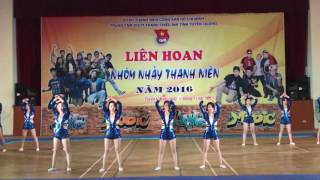 Wavin Flag dance cover by Tan Trao high school [upl. by Nhaj]