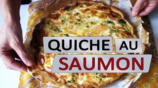 Quiche au saumon fumé et brocolis  Maman Cuisine [upl. by Eniliuqcaj436]