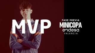 Interrogamos al MVP de la fase previa de la Minicopa Endesa Javier Viguer  Minicopa Endesa 202122 [upl. by Brittnee]