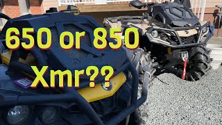 Should you buy a CanAm XMR 650 or 850 [upl. by Aimek]