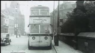 London Trolleybuses 1940s  Film 61549 [upl. by Gainor]