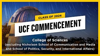 UCF Spring 2024 Commencement  May 4 at 630 pm [upl. by Liza]