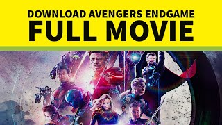 How to Download AVENGERS ENDGAME 2019 Full Movie in HD in Hindi [upl. by Grinnell]