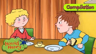 Horrid Henry and the Happiest Family Competition  Horrid Henry Compilation  Cartoons for Kids [upl. by Polloch]