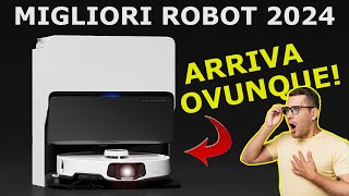 MIGLIORI ROBOT ASPIRAPOLVERE E LAVAPAVIMENTI 2024 La Guida che NON DEVI PERDERE [upl. by Baese]