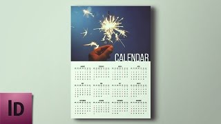 How To Create a Calendar  InDesign Tutorial [upl. by Ecineg846]