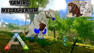 Ark mobile  gameplay  how to tame megatherium  episode 32 [upl. by Seaden]