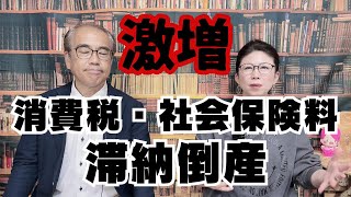 【租税公課倒産激増】赤字でも納税させられる消費税と社会保険料の害悪 [upl. by Heyra]