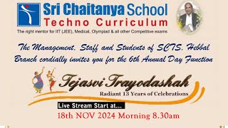 SriChaitanya SchoolTechno Curriculam Hebbal Branch6th Annual Day Function [upl. by Irual895]