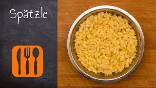 Spätzle selber machen  Basics 4 [upl. by Ykcaj525]