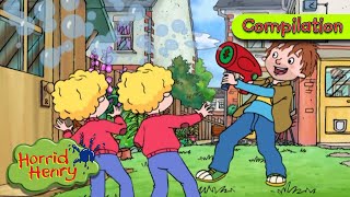 Uncle Henry and His Nephews  Horrid Henry Compilation  Cartoons for Kids [upl. by Anirak]