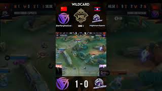 Day 1  Match 1  Game 1 • DFYG Vs Niightmare Esport • M6 Wild Card mlbb ml mpl m6 rrq tlid [upl. by Ameekahs]