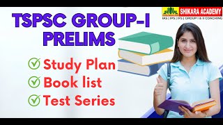 TSPSC GROUP  I Prelims  Study PlanBook listTest series [upl. by Richel]