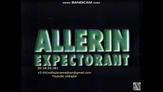 Iklan Allerin Expectorant  Batuk Saat Aktivitas 1999  TPI Indosiar RCTI amp SCTV [upl. by Still]