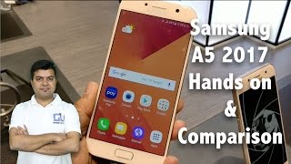 Samsung A5 2017 Hands on Hindi Expected India Price Launch Date Camera Test  Gadgets To Use [upl. by Ajup531]