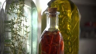 How to Make Herb Infused Oils and Vinegar  At Home With P Allen Smith [upl. by Salomon749]