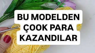 ✅💵 BU MODELDEN ÇOOK PARA KAZANDILAR ÇOOK ✅💵 Knitting Pattern Crochet Pattern [upl. by Einalam801]