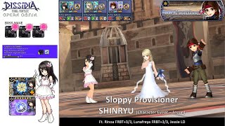 DFFOO GL  Sloppy Provisioner Jessie SHINRYU Rinoa Run [upl. by Eimam]