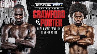 Terence Crawford vs Shawn Porter Early Prelims [upl. by Yecam449]