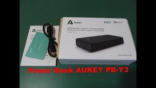 Разбираем Power Bank AUKEY PBY3 30000 мАч [upl. by Thaine]