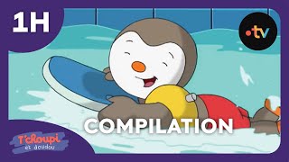 ☀️ TChoupi et Doudou ☀️ 1h  COMPILATION de dessins animés pour enfants [upl. by Moritz]