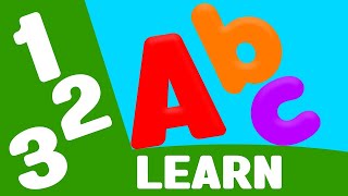 Toddlers Learning Videos For 3 Year Olds  Educational Videos For Kids  ABC123Shapes and Fruits [upl. by Anileba]