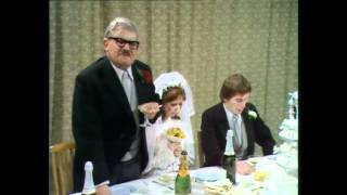 The Two Ronnies Drunken Wedding Speech [upl. by Marabelle]