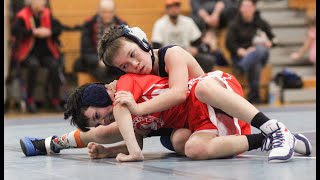 Multischool wrestling meet at Oceanside Middle Schoole [upl. by Yemiaj834]