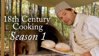 Cooking Marathon  18th Century Cooking Season 1 [upl. by Anaitit914]