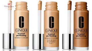 Find Your Shade in Clinique Beyond Perfecting Foundation  Concealer 2022 [upl. by Nosaj]