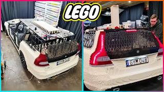 Lego Master Builds Incredible LifeSize Car That Actually Works  by dgustafsson13 [upl. by Ezalb603]