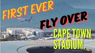 SAFAIR Fly over Cape Town Stadium TWICE Springboks vs All Blacks  Cape Town  South Africa 🇿🇦🇿🇦 [upl. by Nonie]