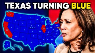 Can Kamala Harris Turn Texas Blue Early Voting Sparks New Hope for Democrats [upl. by Nnahs]