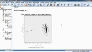 Formation SPSS Analyse en Correspondance Multiple ACM [upl. by Enelime335]