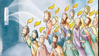 Pentecostés La venida del Espíritu Santo [upl. by Ebarta552]