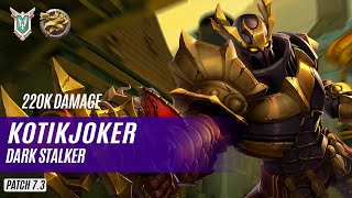 220K DAMAGE KotikJoker ANDROXUS PALADINS COMPETITIVE NEW MASTER DARK STALKER [upl. by Salangia121]