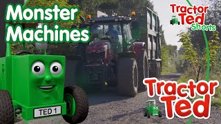 Monster Machines Compilation  Tractor Ted Big Machines  Tractor Ted Official Channel bigmachines [upl. by Felicio429]