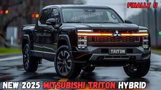 NEW 2025 Mitsubishi Triton The Ultimate Pickup Truck  Release And Date [upl. by Burck37]