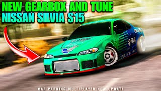 NEW UPDATE Smooth Drift Settings for NISSAN Silvia S15  CAR PARKING MULTIPLAYER [upl. by Jaymee]