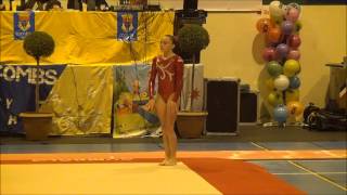 ASV TV  Gymnastique  Tournoi Combs la ville 2012  Equipe du CANADA Junior [upl. by Htennaj612]