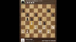 Corzo Jorge vs Capablanca • Havana  Cuba 1901 [upl. by Papke]