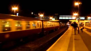 DRS class 37 37607 amp 37218 with DBS Class 67 67008 at Banbury 6th April 2015 [upl. by Aieken]