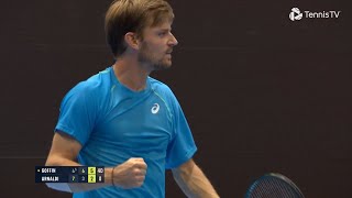 Goffin vs Arnaldi Basel 2024 Highlights [upl. by Ynaffit]