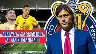 ¡MATÍAS ALMEYDA ASUSTA AL AMERICANISMO  CHIVAS [upl. by Nottirb]