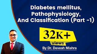 Diabetes mellitus  Pathophysiology and classification Part 1 [upl. by Sug]