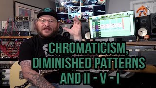 Josh Smith  Combining chromaticism diminished patterns and ii  V  I’s in a solo [upl. by Trotta]