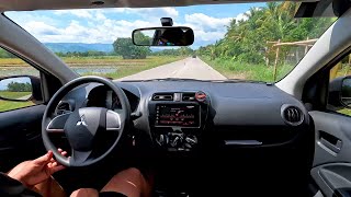 Province Ride with Mitsubishi Mirage Hatchback 2023 🚗 [upl. by Butler679]