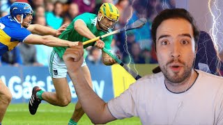 BRIT Reacts To HURLING  THE FASTEST GAME ON GRASS [upl. by Hakeber]